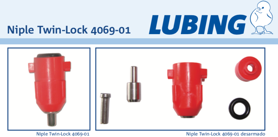 NIPLE TWIN-LOCK